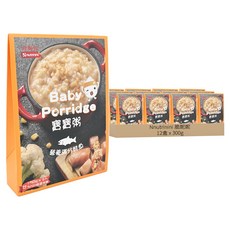 Nnutrinini 脆妮妮 寶寶粥 營養滿分鮭魚, 300g, 12盒
