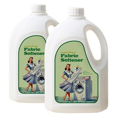 Lifegd100 纖維柔軟精 柔和棉香 正裝, 2個, 2.5L