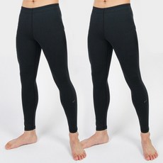 男款刷毛9分運動打底褲 2件組