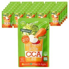 홀베리 아침엔 클렌즈 유기농 CCA 주스 14p, 80g, 70개