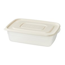 피앤큐 이지 컨테이너 밀폐용기 아이보리, 2.7L, 1개