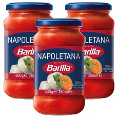 Barilla 百味來 拿坡里地中海義大利麵醬, 3個, 400g