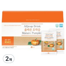 올즙 올바른 호박즙, 2.7L, 2개
