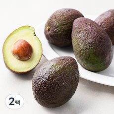 좋은하루 페루산 후숙해서 드리는 아보카도 5입, 1kg, 2팩
