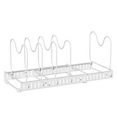 Lifely 廚房收納整理架 5層, 白色, 1個