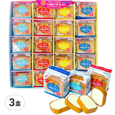 吐司麵包橡皮擦, 黃色+藍色+紅色+天空(包裝袋), 1盒