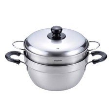 FREIZ 和平 燕三 IH兼容的防擦拭兩級蒸籠 日本製造 EM-010, 23cm, 1個