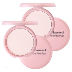 더샘 샘물 퍼펙트 포어 핑크 팩트 파우더 11g, 2개