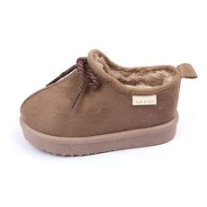 Lulushoe 兒童蝴蝶結絨毛保暖靴 BW120