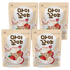 아이꼬야 요거트큐브, 4개, 17g, 사과