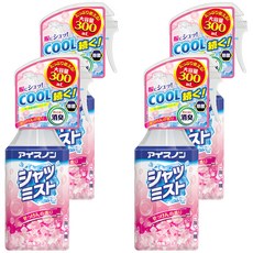 Hakugen 白元 衣物涼感噴霧, 皂香, 300ml, 4瓶