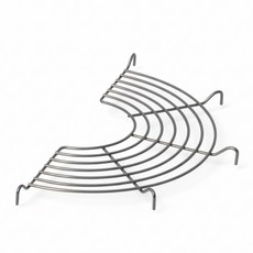 de Buyer 畢耶 不鏽鋼瀝油架, 1個