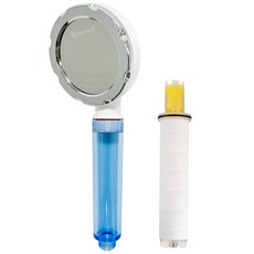 Waterwel 維他命淋浴除鏽過濾器 CVS-550 白色機身+過濾器, 1套