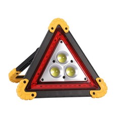 高亮度 3LED 三角照明燈 多功能工作燈 LL-303, 1個, 20.5 x 5cm, 紅色