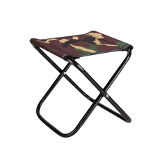 DTree 雙重折疊便攜式釣魚椅, 1個, 迷彩