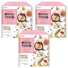 Tamsaa 抽取式廚房紙巾 150張 4盒, 3袋