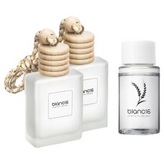 블랑16 에센셜 차량용 디퓨저 본품 20ml x 2p + 리필 20ml, 로즈데이, 1세트