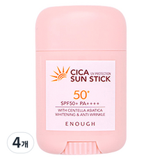 이너프 시카 선스틱 SPF50+ PA++++, 20g, 4개