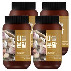 건강스토리 국내산 마늘 분말, 200g, 4개