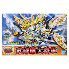BANDAI SD鋼彈 BB戰士 163 武神輝羅鋼篇 武威凰大將軍 輝羅鋼極彩 組裝模型, 1個