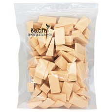 BELOTTY 大容量梯型化妝海綿 100入, 單色, 1個