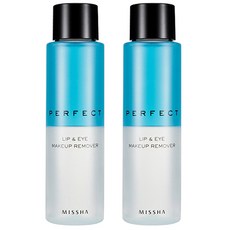 MISSHA 台灣公司貨 完美眼唇卸妝液, 155ml, 2瓶