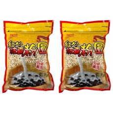 CHI-SHENG 耆盛食品 紅心波霸粉圓, 600g, 2入, 包