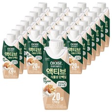 하이뮨 프로틴 밸런스 액티브 식물성 단백질 음료, 250ml, 54개