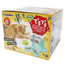 CattyMan 滾輪式餵食器，日本製品, 1個, 天空藍