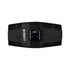 에르고바디 쉐이피 EMS 복부 마사지벨트, EB24-SB03, 1개, 블랙