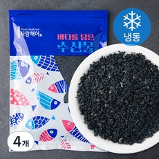 사랑해어 컷트미역 (냉동), 300g, 4개