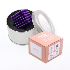아트조이 네오큐브 5mm + 철제케이스 + 종이케이스, 퍼플, 1개