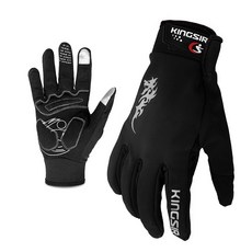 삼에스 킹썰 다용도 스포츠 장갑 겨울용, 블랙, 1개