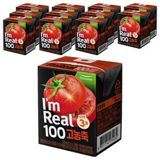 아임리얼 100 고농축 토마토 주스, 120ml, 12개