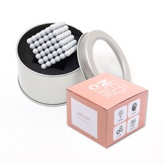 ARTJOY NeoCube 5mm + 鐵盒 + 紙盒, 白色
