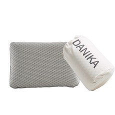 DANIKA 便攜可收納式記憶海綿頸枕 KP-999, 灰色