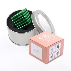 ARTJOY NeoCube 5mm + 鐵盒 + 紙盒, 綠色