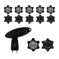 T YOUND 高爾夫球鞋專用鞋釘 12入 + 替換扳手組 03 一字型A J106, 1套, A(J106), 單一顏色