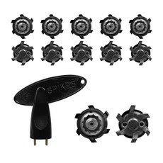 Teeyond高爾夫球鞋專用釘 12入+替換扳手組 1 Qulac型 J103, 1組, C(J205)