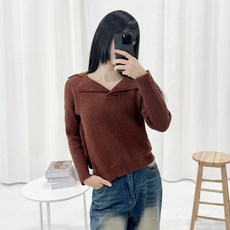 PEONIST 女款基本款V領針織衫