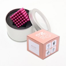 아트조이 네오큐브 5mm + 철제케이스 + 종이케이스, 핑크, 1개