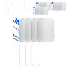 808STORE 車用手機磁吸支架方形鐵片 10片 + 保護膜 10片, 混合顏色, 2套