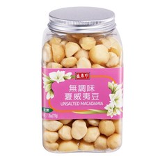 盛香珍 堅果罐 無調味夏威夷豆, 220g, 1罐