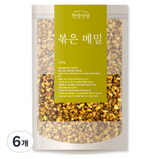 한방선생 볶은 메밀, 500g, 6개