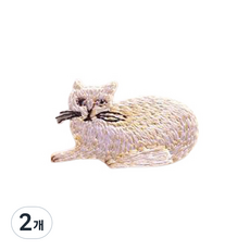 Minimaxi 角色手帳裝飾刺繡貼紙, 13, 2個