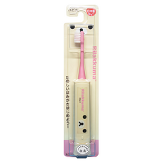 HAPICA 兒童電動牙刷, 圓頭軟刷毛, 每分鐘7000次震動, 可愛卡通設計, DBK-5BG-RK, 小白熊, 1支