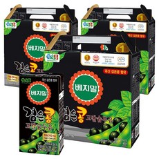 베지밀 검은콩 두유 고칼슘, 190ml, 48개