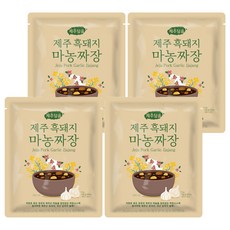 OTOKI 不倒翁 濟州黑豬肉大蒜炸醬調理包, 4包, 250g