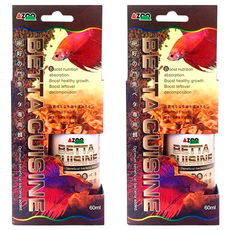 AZOO 愛族 特級鬥魚專用飼料 AZ80221, 2瓶, 60ml
