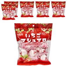 Chiao-E 巧益 草莓夾心棉花糖, 75g, 6袋